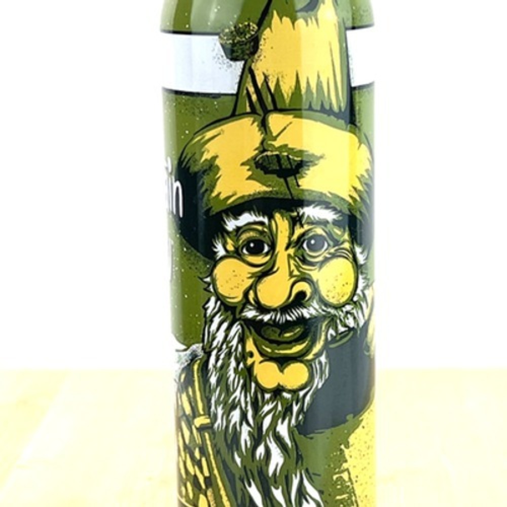 Mountain Dew Green Label Art Bill Hilly 16oz Full Bottle 2007